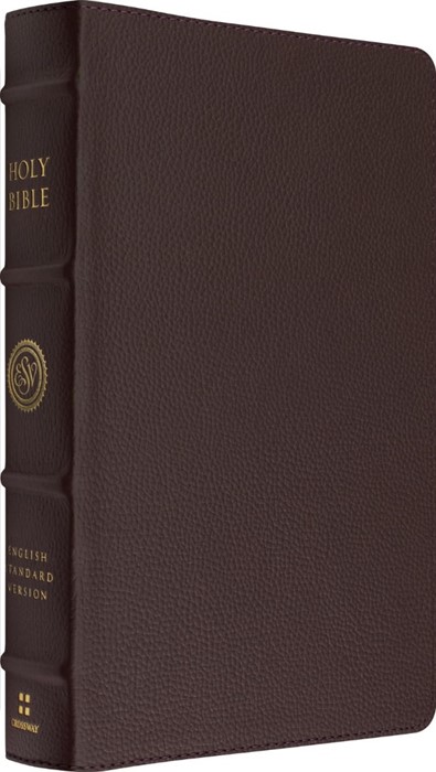 ESV Heirloom Bible, Scriptura Sacra, Mahogany Calfskin