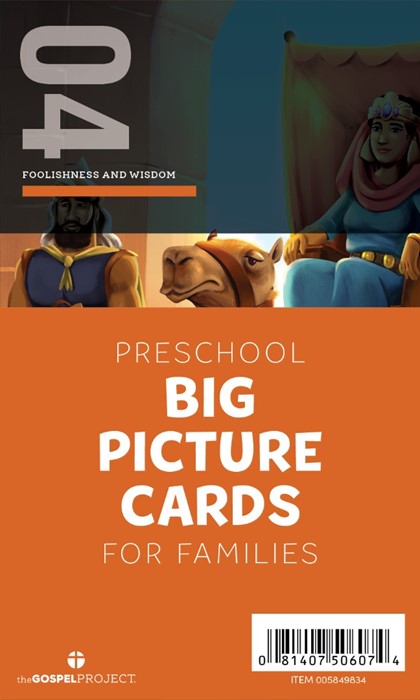 Gospel Project: Preschool Big Picture Cards, Summer 2025