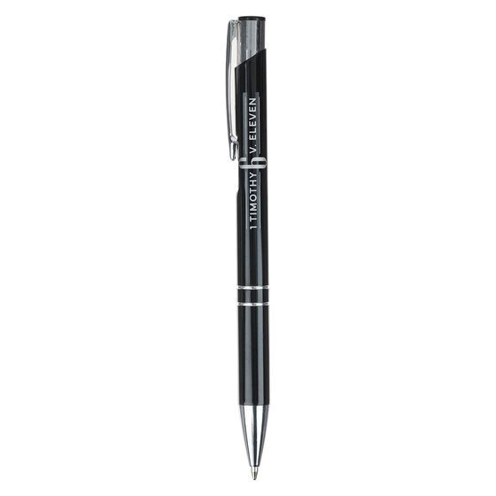 Man Of God Black Gift Pen In Brown Prism Gift Box