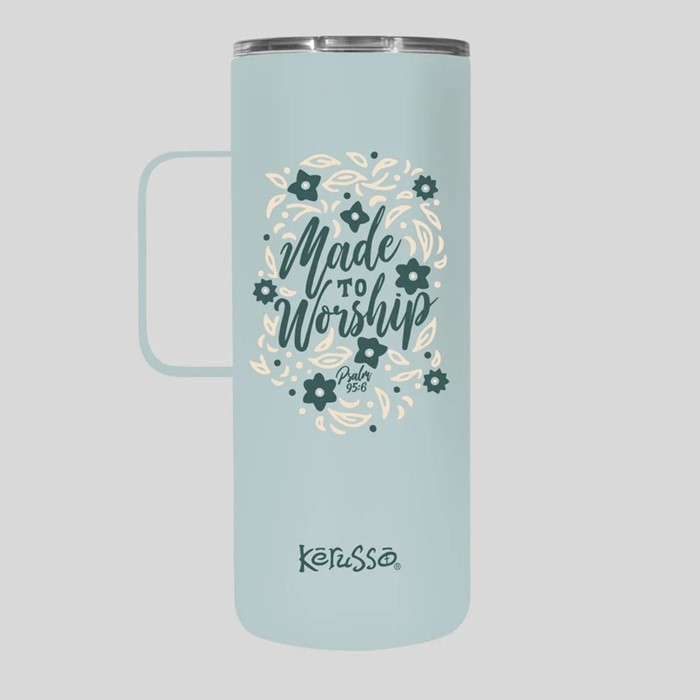 Made to Worship - 22oz Stainless Steel Mug with Handle