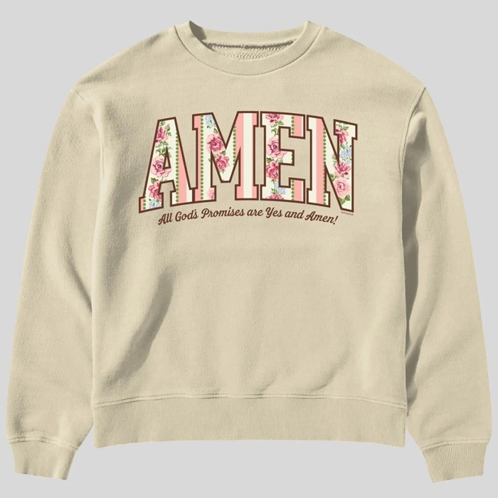 Amen Boxy Crew Fleece Medium