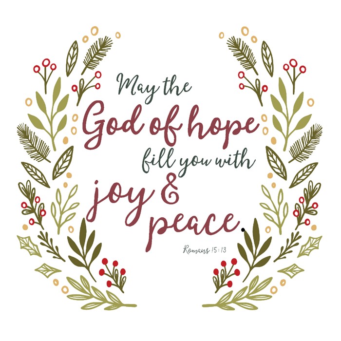 Joy and Peace Christmas Cards (pack of 10)