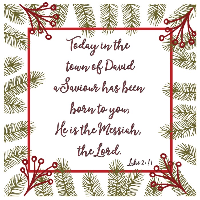 Saviour Has Been Born Christmas Cards (pack of 10), A