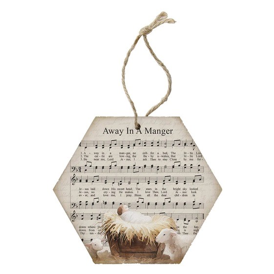 Tree Decoration - Away In A Manger