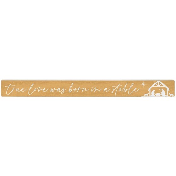 Talking Stick Sign - True Love/Yellow