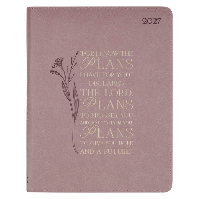 2027 Large 18 Month Planner: I Know The Plans