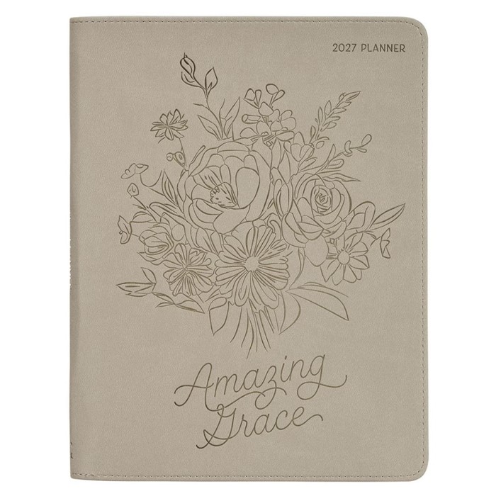 2027 Large 18 Month Planner: Amazing Grace