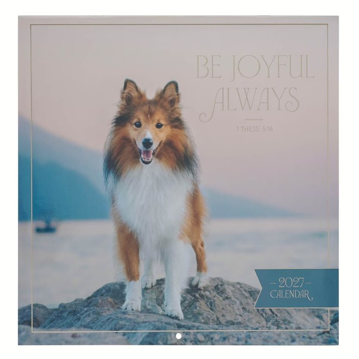 2027 Wall Calendar: Be Joyful Always