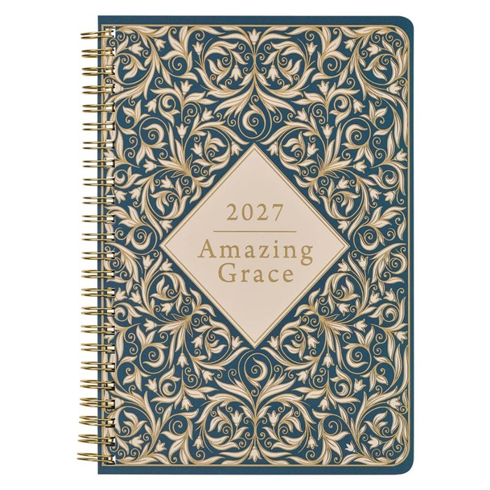 2027 Spiral Weekley Planner: Amazing Grace