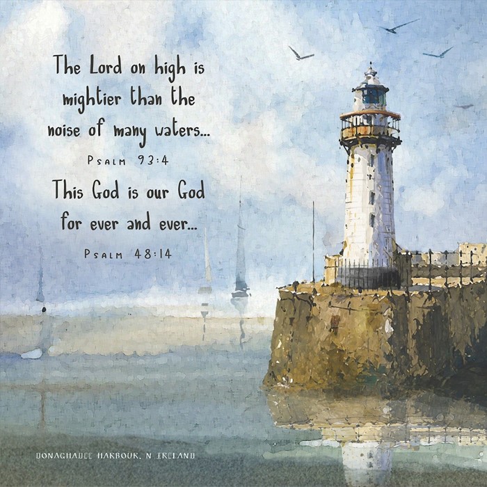 Donaghadee Harbour Greetings Card