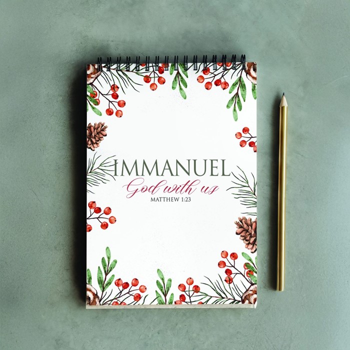 Immanuel God With Us - Jotter Pad (6x4)