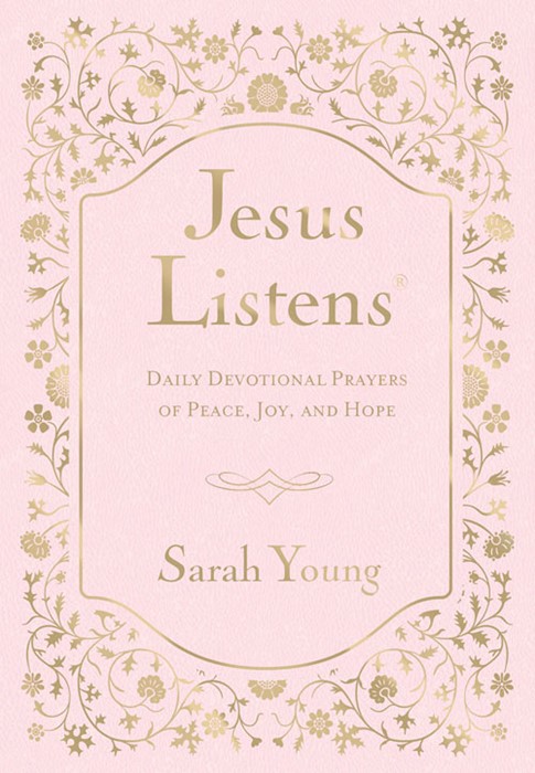 Jesus Listens, Pink Leathersoft, With Scripture References