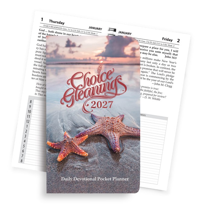 Choice Gleanings Pocket Planner 2027