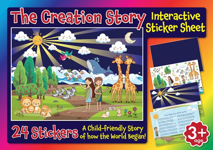 The Creation Activity Sticker Sheet