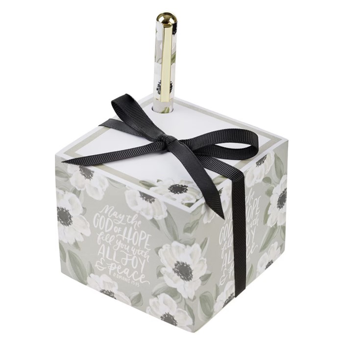 Note Block With Pen May The God Of Hope