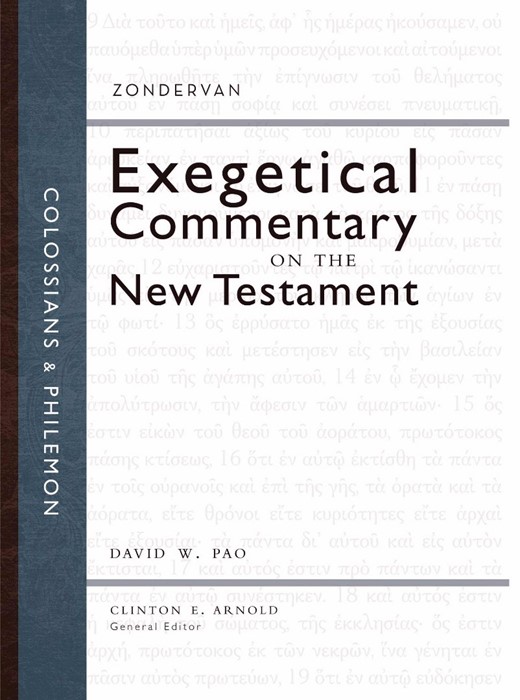 Colossians And Philemon