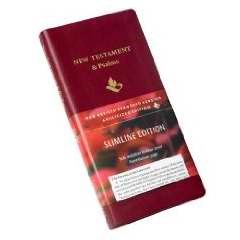 NRSV New Testament And Psalms, Burgundy