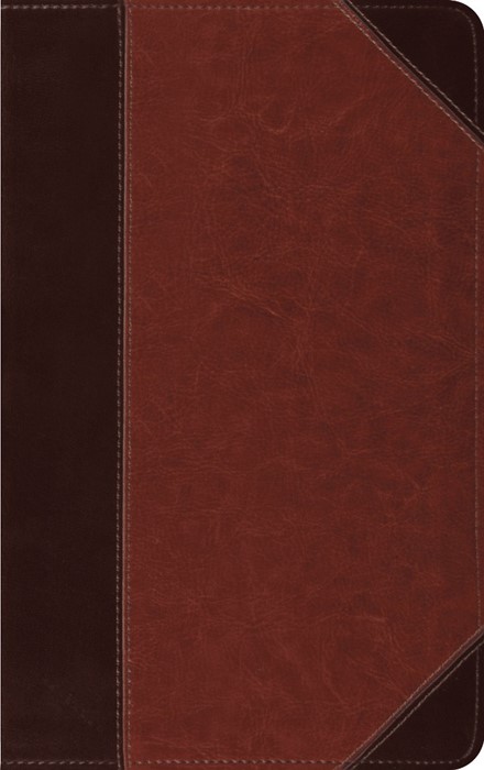 ESV Thinline Bible, Brown/Cordovan, Portfolio Design