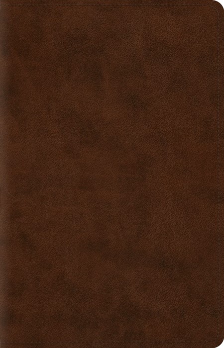 ESV Wide Margin Reference Bible, Trutone, Brown