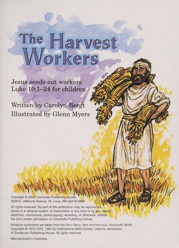 The Harvest Workers   Little Learner Bible Stories