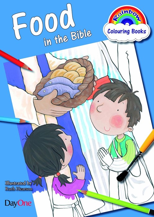 Food In The Bible Colouring Book