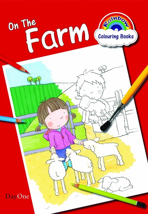 On the Farm Colouring Book