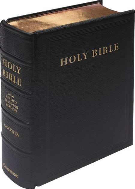 NRSV Lectern Edition With Apocrypha Nr936:Tab Black Goatskin