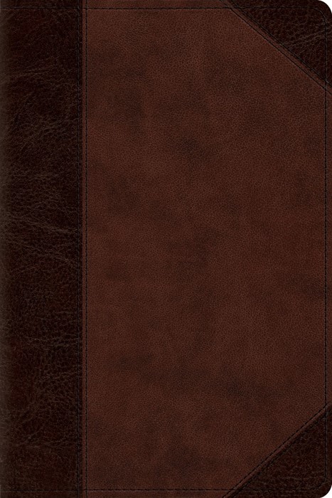 ESV Personal Reference Bible Trutone, Brown/Walnut