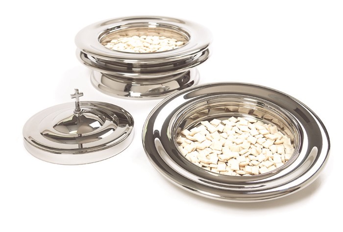 Silver Stacking Bread Plate