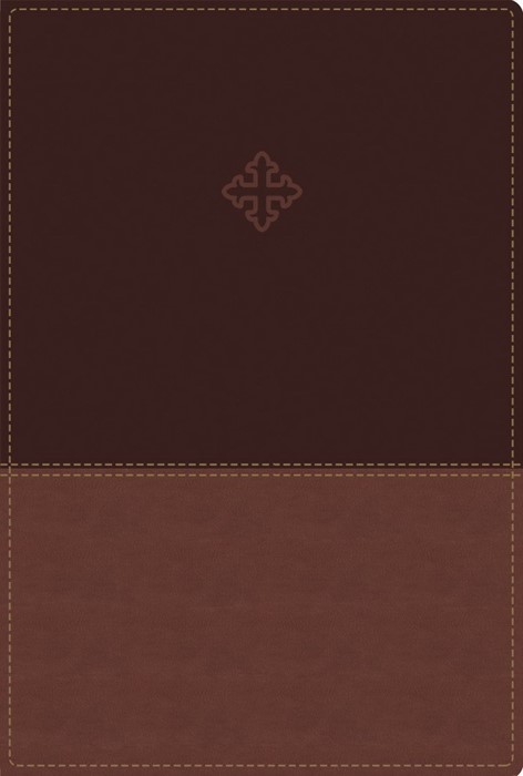 Amplified Study Bible, Imitation Leather, Brown, Indexed