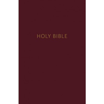 NKJV: Pew Bible, Large Print, HB, Burgundy, Red Letter Ed.