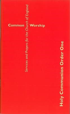 Common Worship: Holy Communion Order One (Large Format)