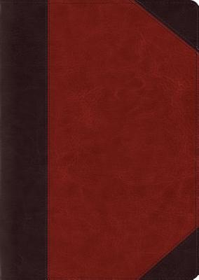ESV Study Bible, Large Print TruTone, Brown/Cordovan