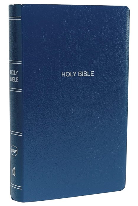 NKJV Gift And Award Bible, Blue, Red Letter Edition