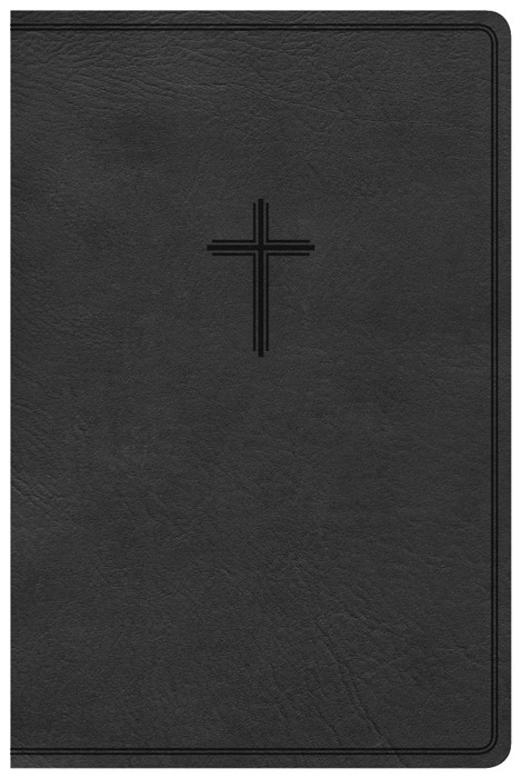 KJV Everyday Study Bible, Charcoal LeatherTouch