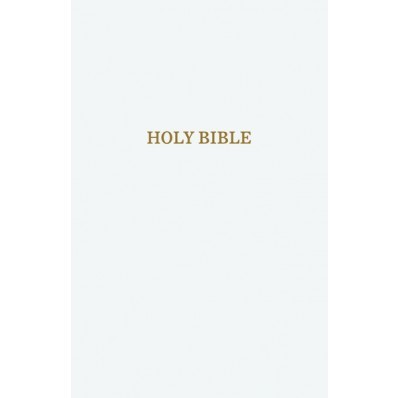 KJV Gift And Award Bible, White, Red Letter Ed