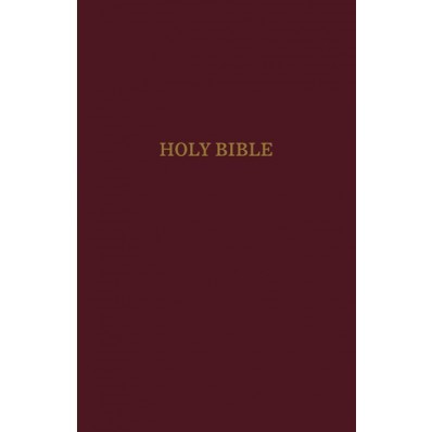 KJV Gift And Award Bible, Burgundy, Red Letter Ed.