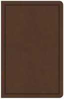 CSB Deluxe Gift Bible, Brown LeatherTouch (Imitation Leather)