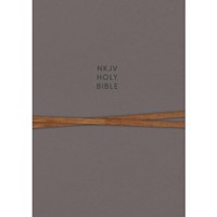 NKJV Journal The Word Bible, Gray, Red Letter Ed. (Hard Cover)