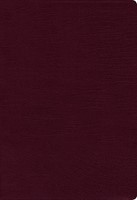 NASB Thinline Bible, Large Print, Burgundy, Red Letter Ed (Bonded Leather)
