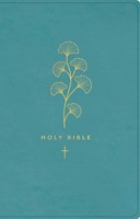 NLT Premium Gift Bible, Red Letter, LeatherLike, Teal (Imitation Leather)