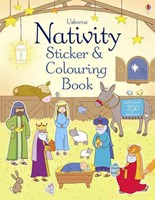 Nativity Sticker & Colouring Book (Paperback)