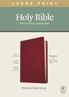 NLT Large Print Thinline Reference Bible, Filament Edition (Imitation Leather)
