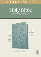 NLT Large Print Thinline Reference Bible, Filament Edition (Imitation Leather)