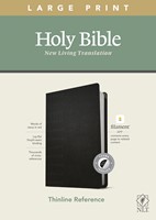 NLT Large Print Thinline Reference Bible, Filament Edition (Imitation Leather)