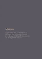 NKJV Bible Journal: Colossians (Paperback)