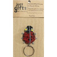Beaded Ladybird Keyring (Keyring)
