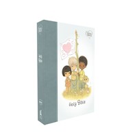 NKJV Precious Moments Small Hands Bible, Teal (Hard Cover)