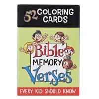 Colouring Cards: Bible Memory Verses (General Merchandise)