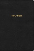 KJV Rainbow Study Bible, Black LeatherTouch, Indexed (Imitation Leather)